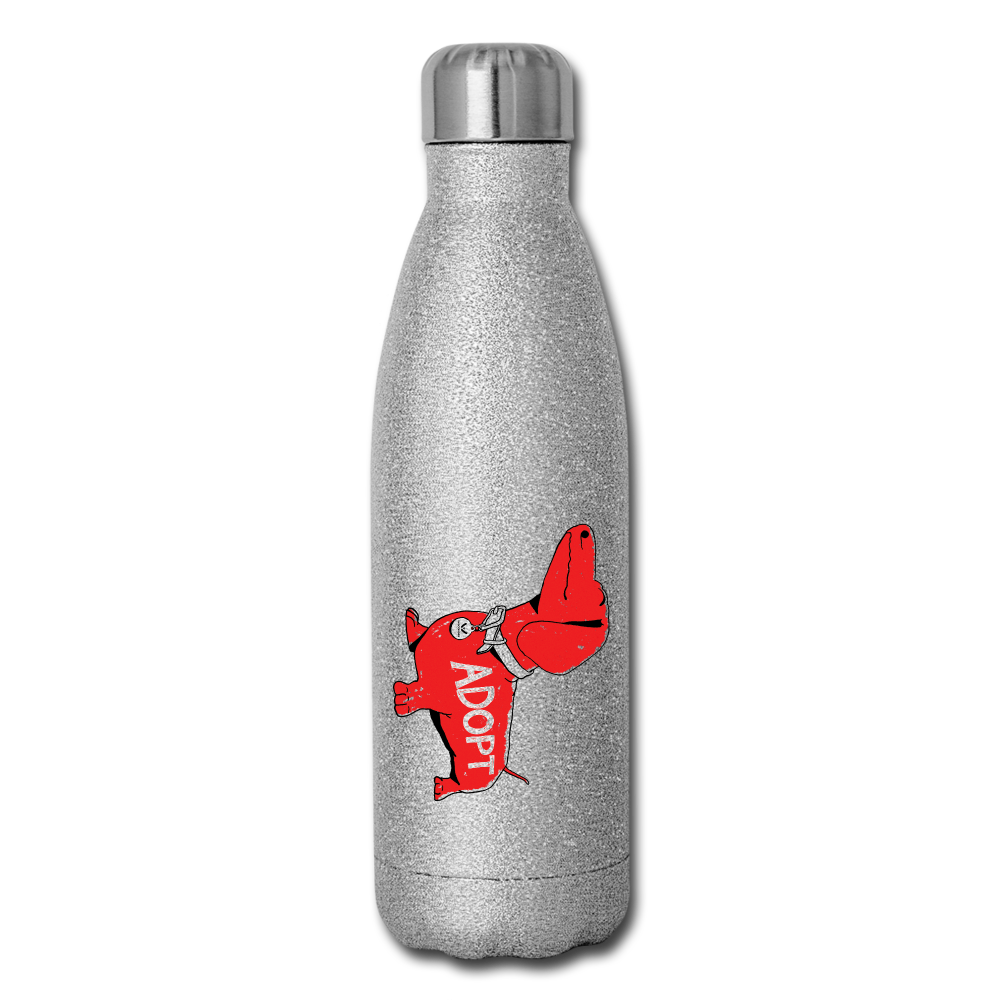 Big Red Dog Stainless Steel Water Bottle – Wisconsin Humane Society