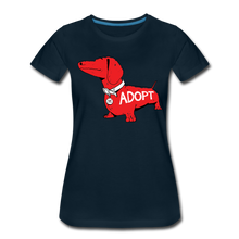 Load image into Gallery viewer, &quot;Big Red Dog&quot; Contoured Premium T-Shirt - deep navy