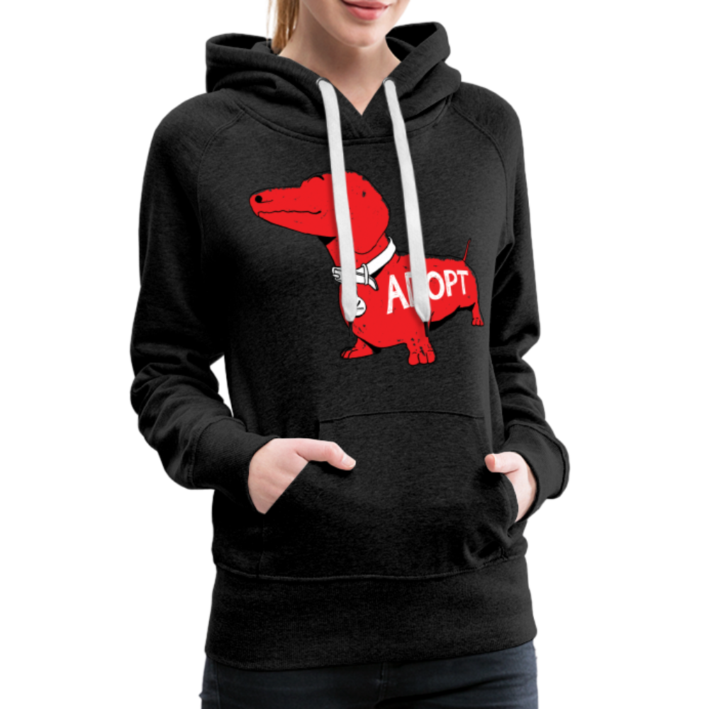 
                  
                    "Big Red Dog" Contoured Premium Hoodie - charcoal grey
                  
                