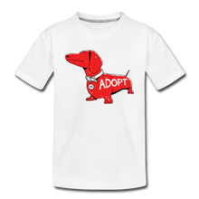 Load image into Gallery viewer, &quot;Big Red Dog&quot; Kids&#39; Premium T-Shirt - white