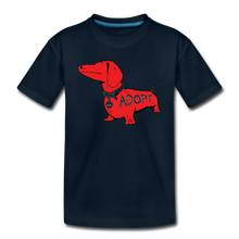 Load image into Gallery viewer, &quot;Big Red Dog&quot; Kids&#39; Premium T-Shirt - deep navy