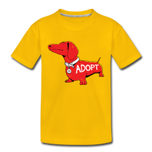 Load image into Gallery viewer, &quot;Big Red Dog&quot; Toddler Premium T-Shirt - sun yellow