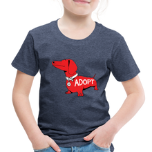 Load image into Gallery viewer, &quot;Big Red Dog&quot; Toddler Premium T-Shirt - heather blue