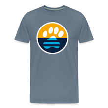 Load image into Gallery viewer, MKE Flag Paw Classic Premium T-Shirt - steel blue