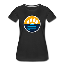 Load image into Gallery viewer, MKE Flag Paw Contoured Premium T-Shirt - black