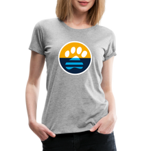 Load image into Gallery viewer, MKE Flag Paw Contoured Premium T-Shirt - heather gray
