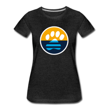 Load image into Gallery viewer, MKE Flag Paw Contoured Premium T-Shirt - charcoal grey