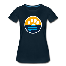 Load image into Gallery viewer, MKE Flag Paw Contoured Premium T-Shirt - deep navy