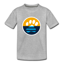 Load image into Gallery viewer, MKE Flag Paw Kids&#39; Premium T-Shirt - heather gray