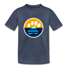 Load image into Gallery viewer, MKE Flag Paw Kids&#39; Premium T-Shirt - heather blue