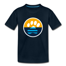 Load image into Gallery viewer, MKE Flag Paw Kids&#39; Premium T-Shirt - deep navy