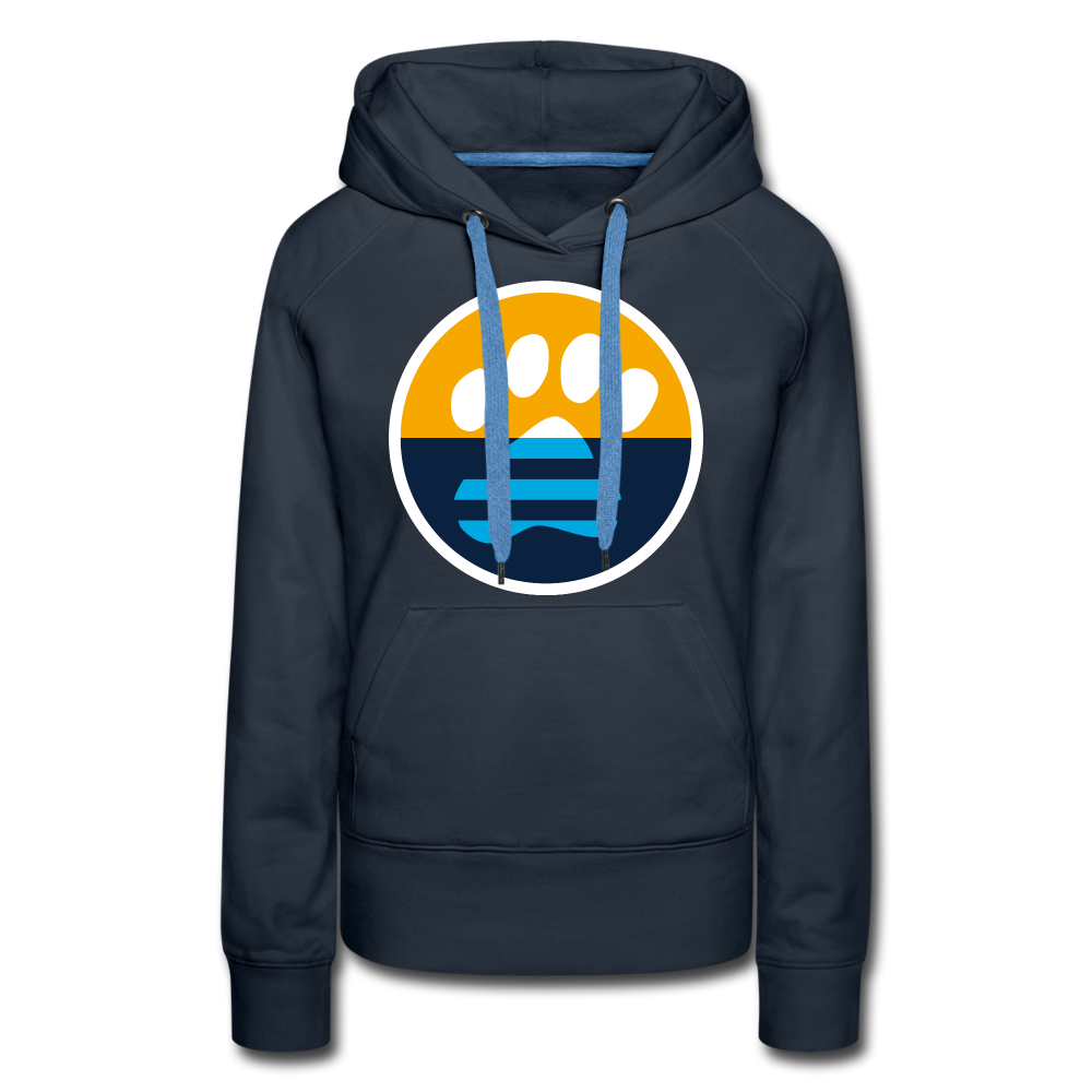 
                  
                    MKE Flag Paw Contoured Premium Hoodie - navy
                  
                