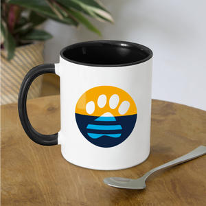 MKE Flag Paw Contrast Coffee Mug - white/black