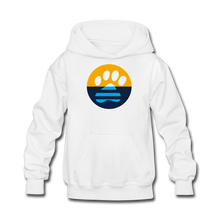 Load image into Gallery viewer, MKE Flag Paw Kids&#39; Hoodie - white