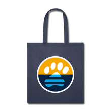 Load image into Gallery viewer, MKE Flag Paw Tote Bag - navy