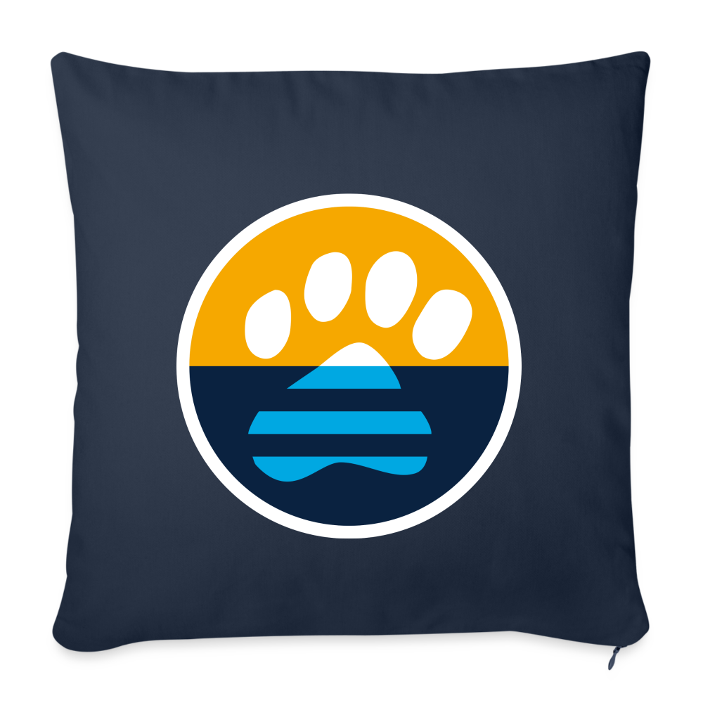 
                  
                    MKE Flag Paw Throw Pillow Cover 18” x 18” - navy
                  
                
