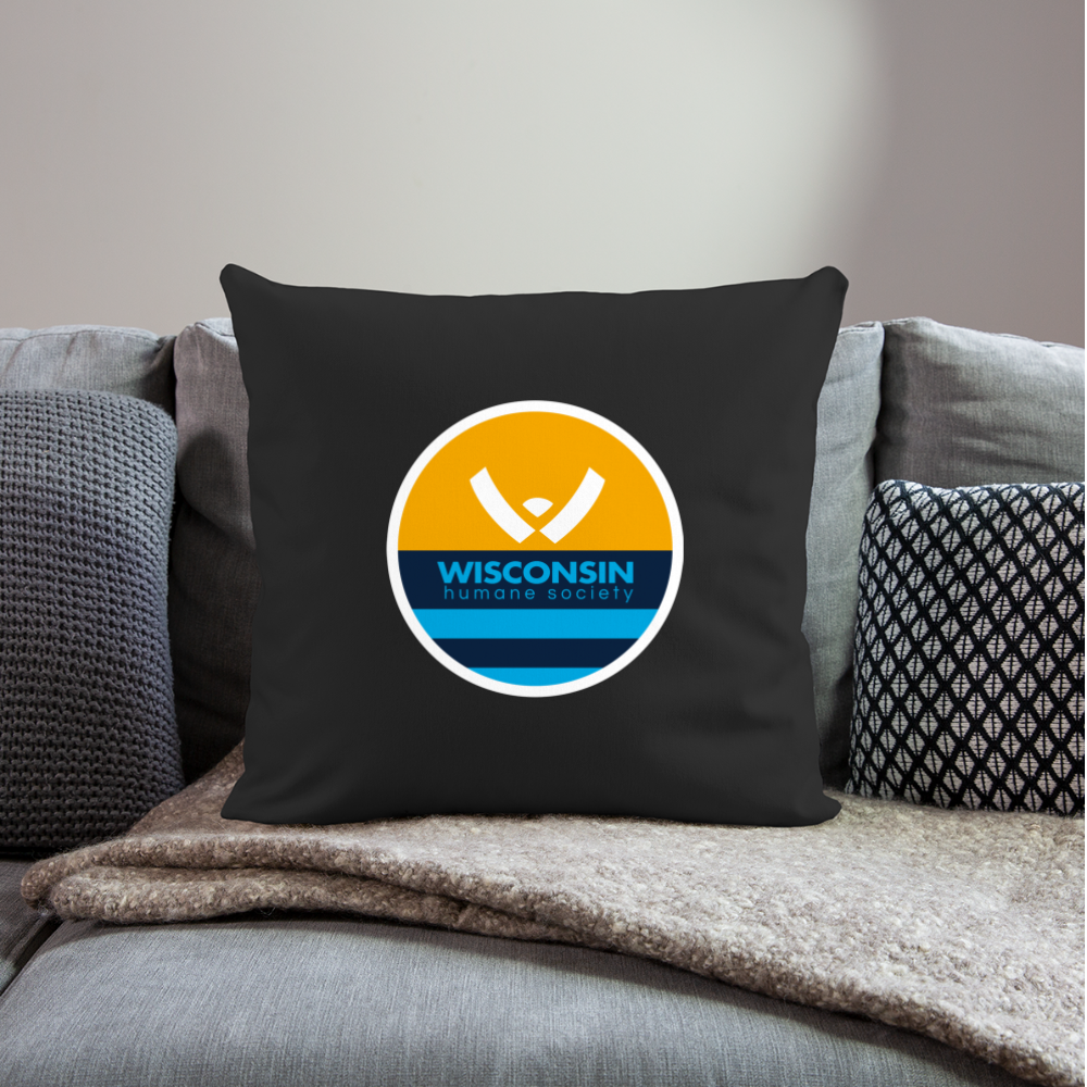 
                  
                    WHS x MKE Flag Throw Pillow Cover 18” x 18” - black
                  
                