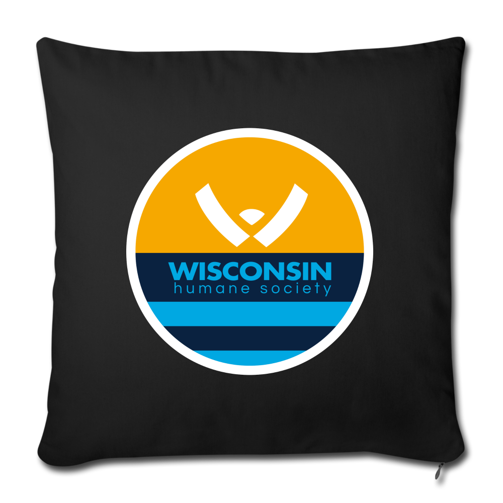 
                  
                    WHS x MKE Flag Throw Pillow Cover 18” x 18” - black
                  
                