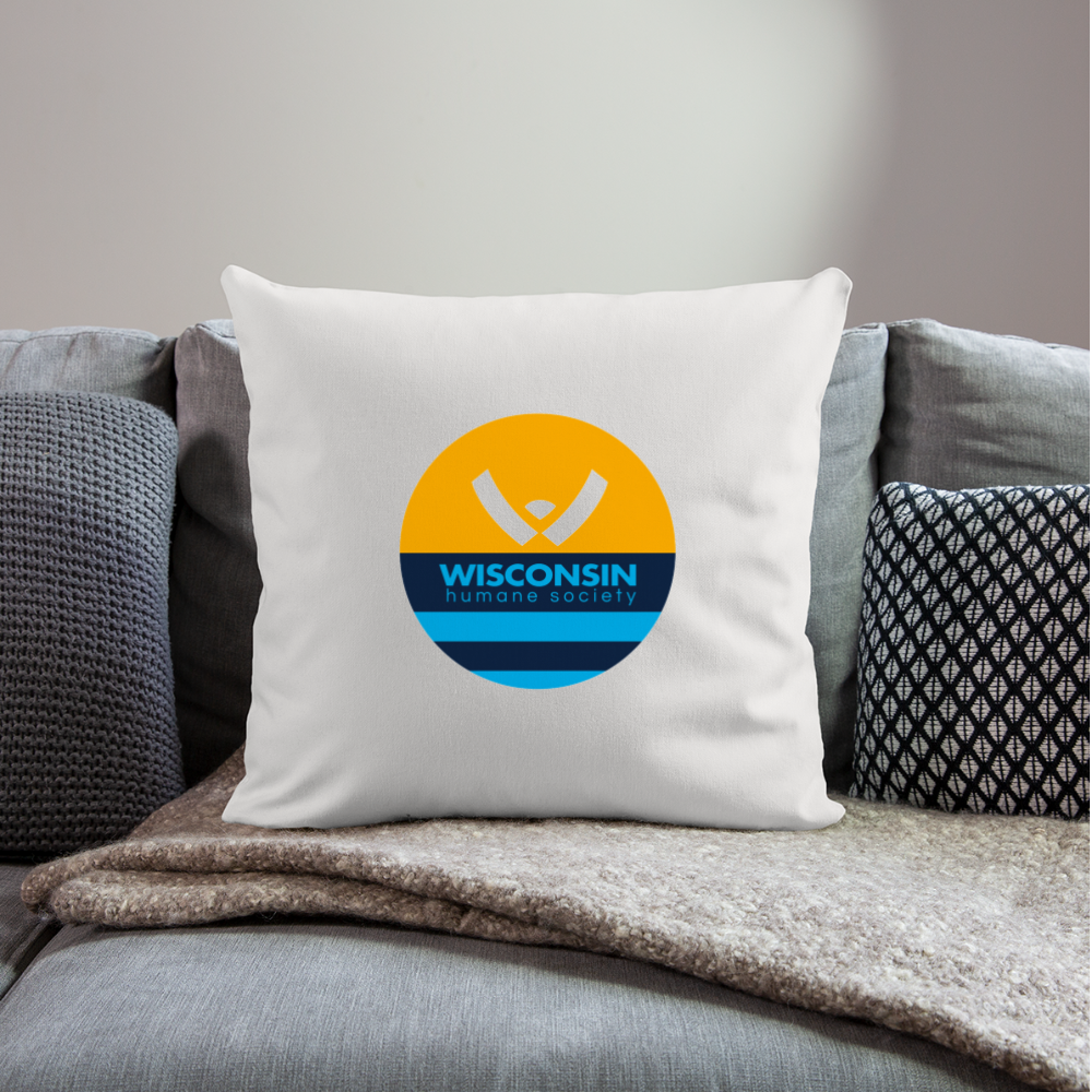 
                  
                    WHS x MKE Flag Throw Pillow Cover 18” x 18” - natural white
                  
                