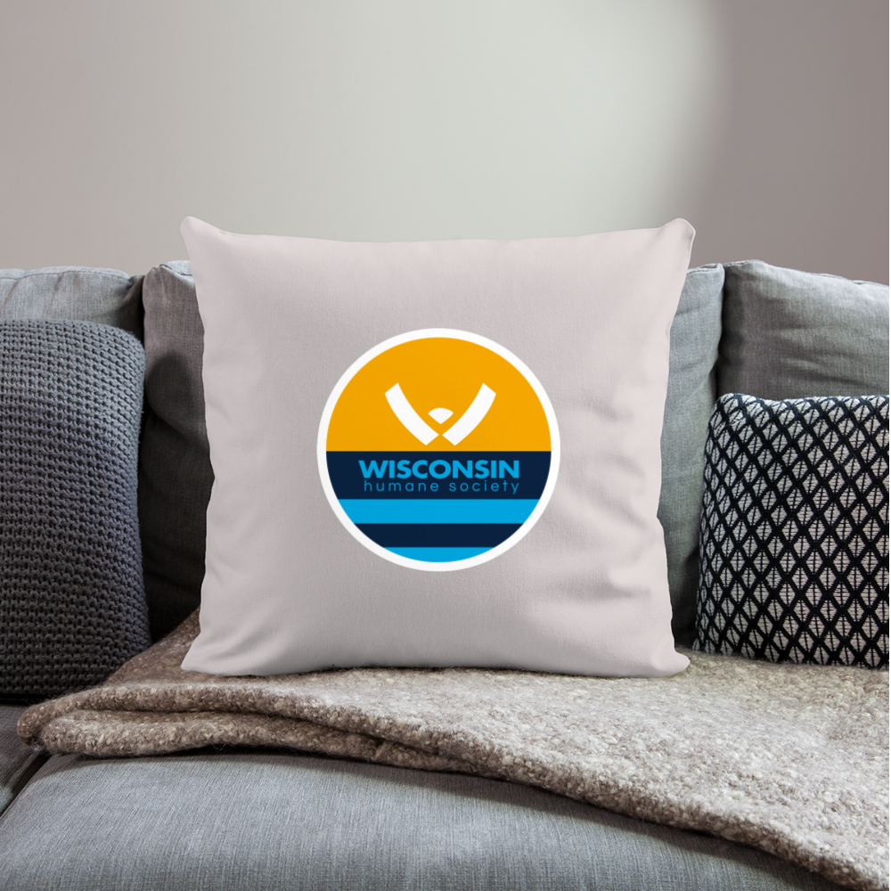 
                  
                    WHS x MKE Flag Throw Pillow Cover 18” x 18” - light taupe
                  
                