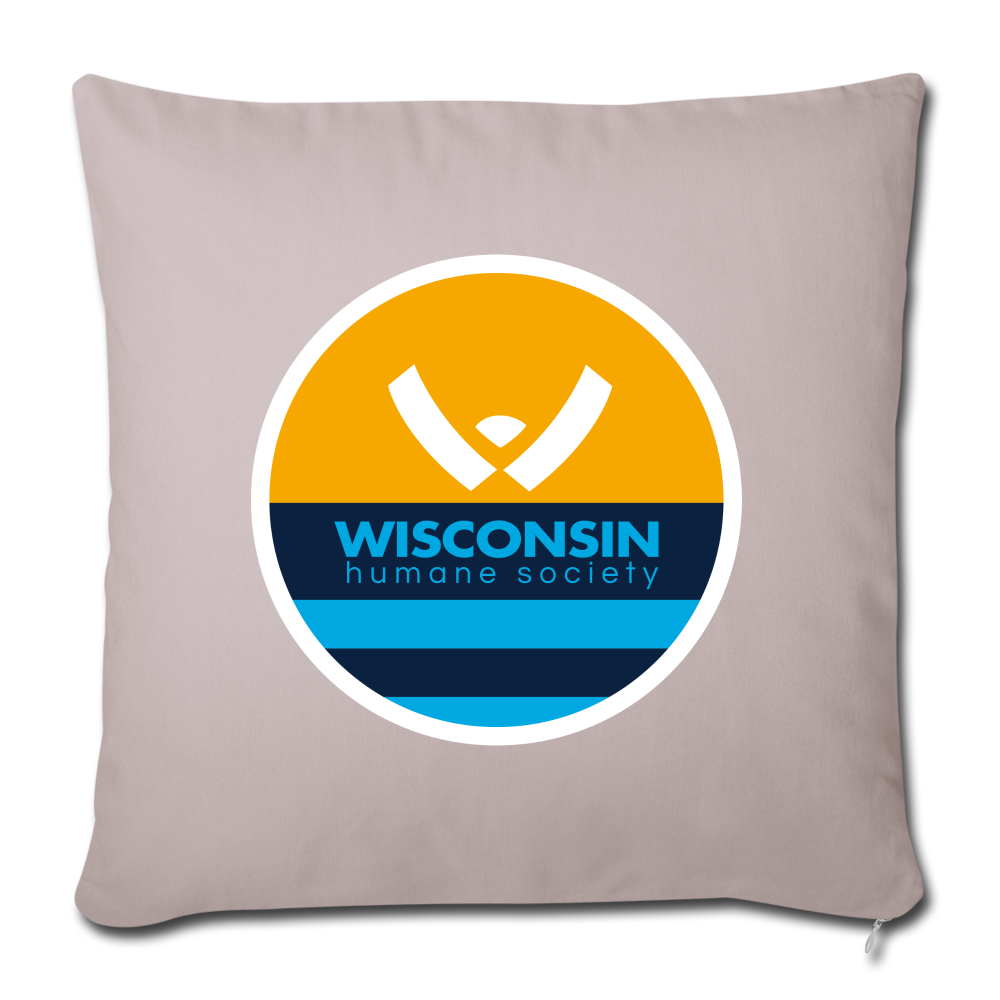 
                  
                    WHS x MKE Flag Throw Pillow Cover 18” x 18” - light taupe
                  
                