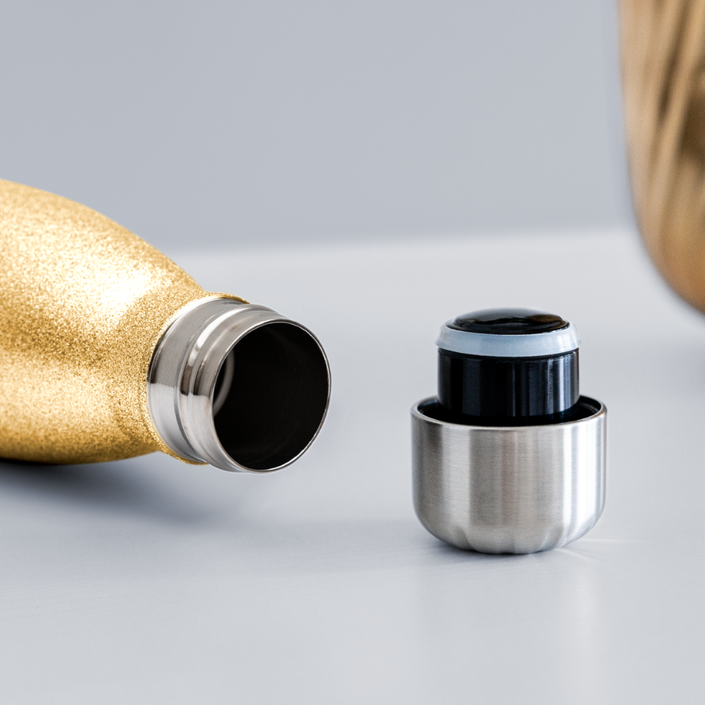 
                  
                    WHS x MKE Flag Insulated Stainless Steel Water Bottle - gold glitter
                  
                