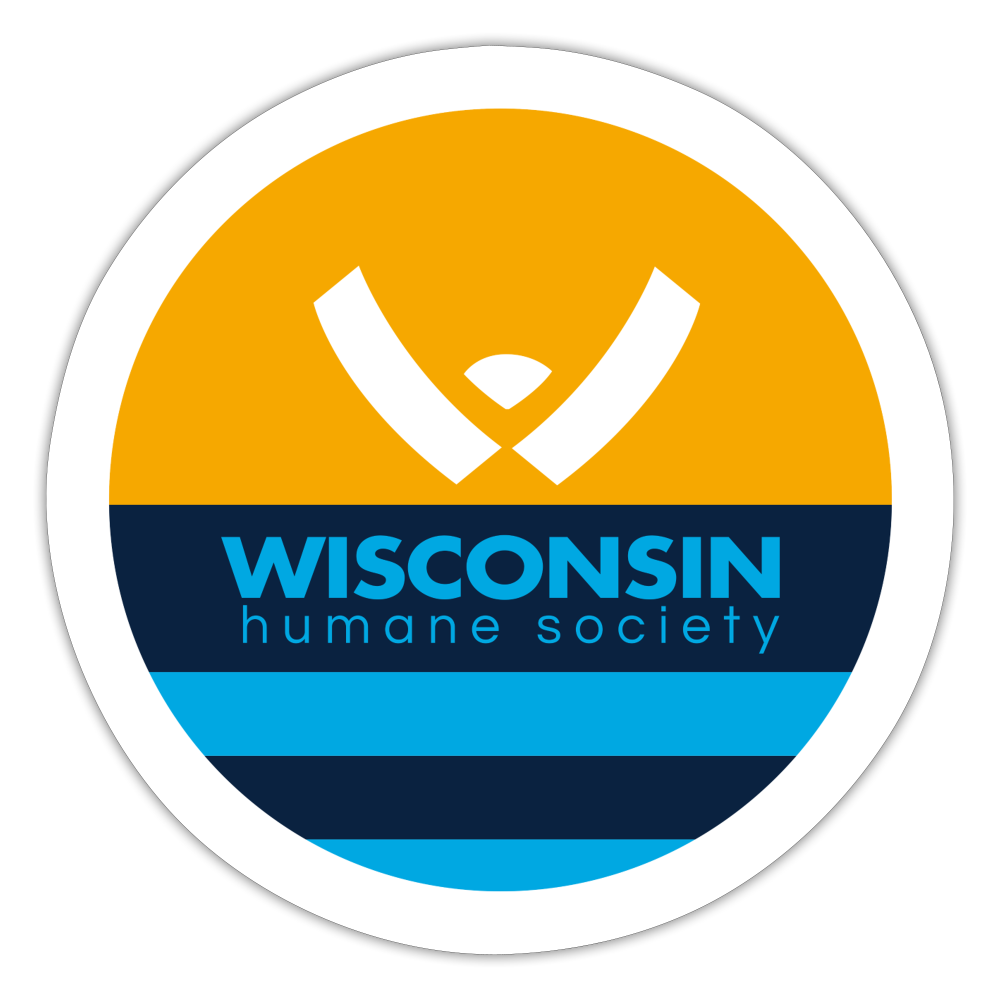 WHS x MKE Flag Sticker - white matte