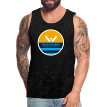 Load image into Gallery viewer, WHS x MKE Flag Premium Tank - charcoal grey
