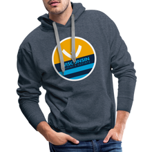Load image into Gallery viewer, WHS x MKE Flag Classic Premium Hoodie - heather denim