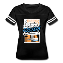 Load image into Gallery viewer, Foster Comic Vintage Sport T-Shirt - black/white