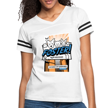 Load image into Gallery viewer, Foster Comic Vintage Sport T-Shirt - white/black