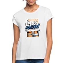 Load image into Gallery viewer, Foster Comic Contoured Relaxed Fit T-Shirt - white