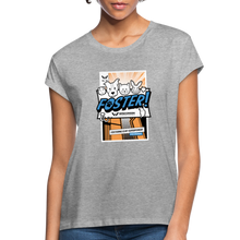 Load image into Gallery viewer, Foster Comic Contoured Relaxed Fit T-Shirt - heather gray