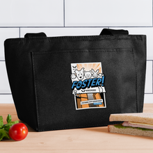 Load image into Gallery viewer, Foster Comic Lunch Bag - black