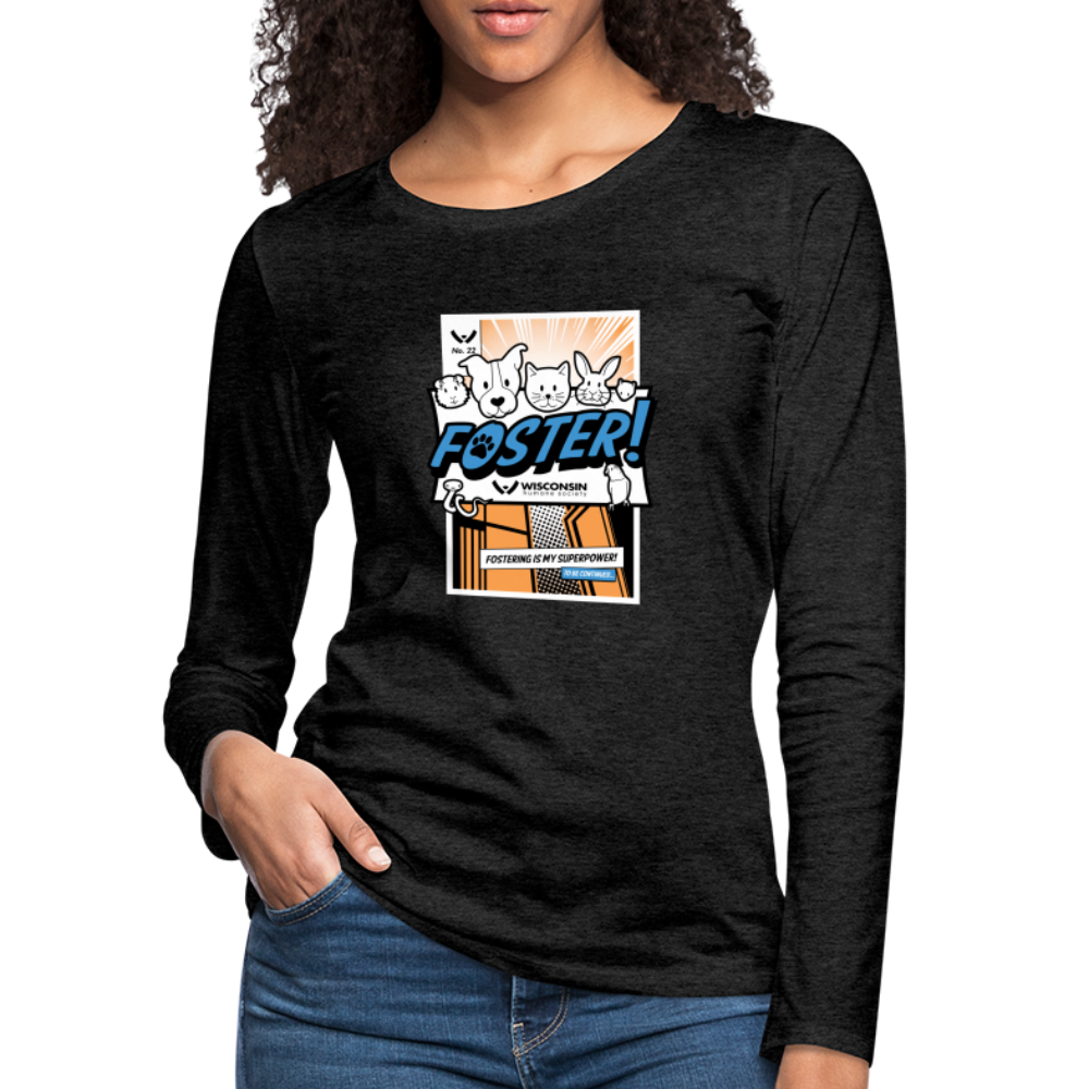 
                  
                    Foster Comic Contoured Premium Long Sleeve T-Shirt - charcoal grey
                  
                