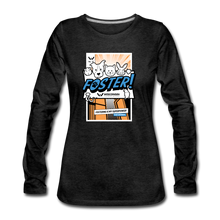 Load image into Gallery viewer, Foster Comic Contoured Premium Long Sleeve T-Shirt - charcoal grey