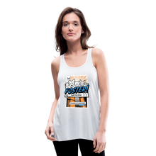 Load image into Gallery viewer, Foster Comic Flowy Tank Top by Bella - white