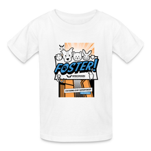Load image into Gallery viewer, Foster Comic Kids&#39; T-Shirt - white