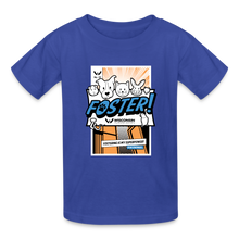 Load image into Gallery viewer, Foster Comic Kids&#39; T-Shirt - royal blue