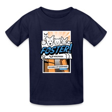 Load image into Gallery viewer, Foster Comic Kids&#39; T-Shirt - navy