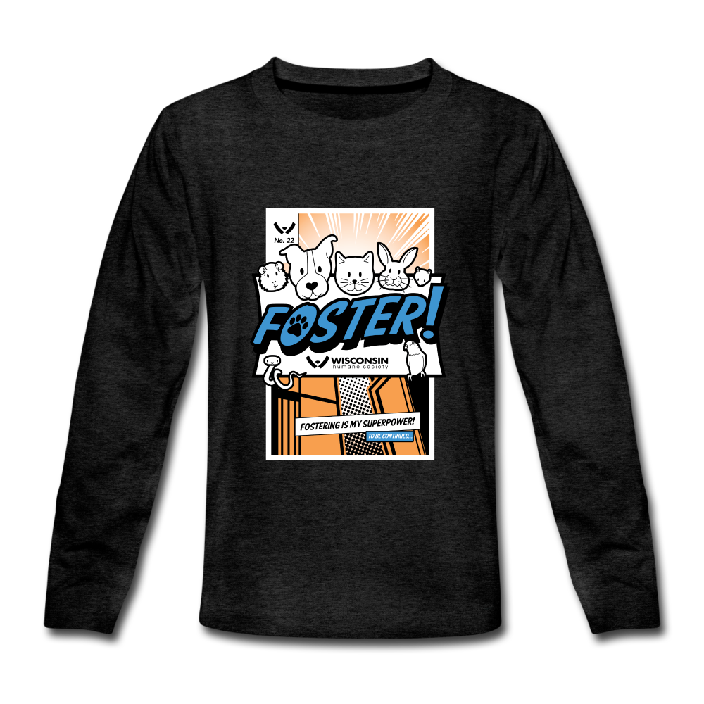 
                  
                    Foster Comic Kids' Premium Long Sleeve T-Shirt - charcoal grey
                  
                