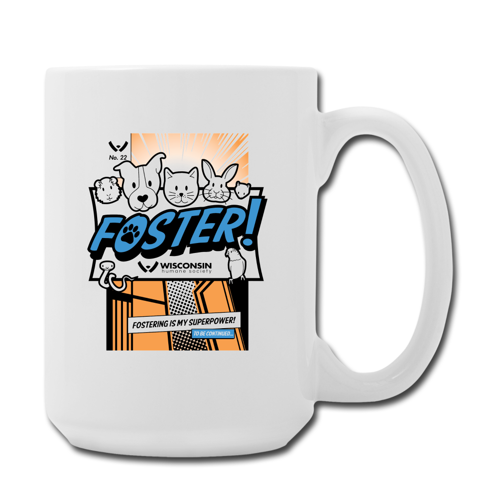 Foster Comic Coffee/Tea Mug 15 oz - white