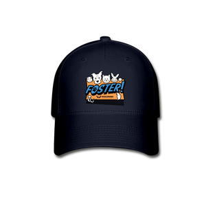 Foster Logo Baseball Cap - navy