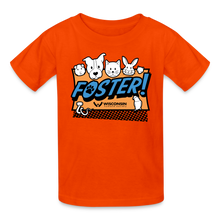 Load image into Gallery viewer, Foster Logo Kids&#39; T-Shirt - orange