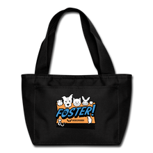 Load image into Gallery viewer, Foster Logo Lunch Bag - black