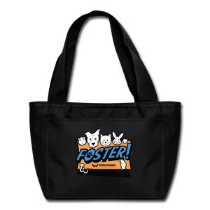 Foster Logo Lunch Bag - black