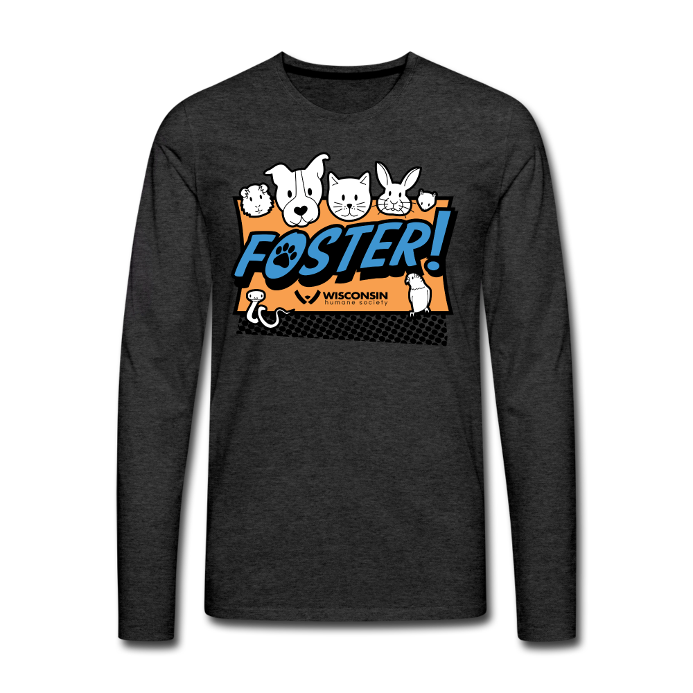 
                  
                    Foster Logo Classic Premium Long Sleeve T-Shirt - charcoal grey
                  
                
