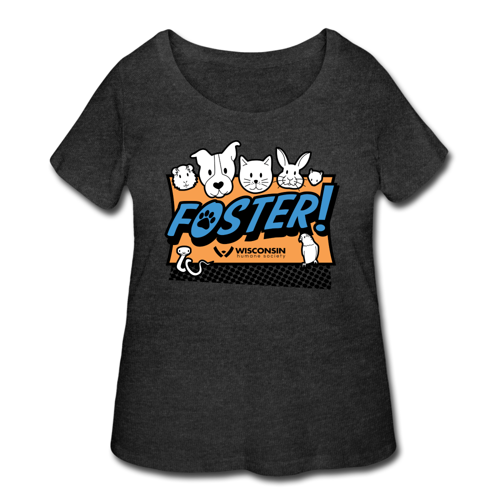 
                  
                    Foster Logo Curvy T-Shirt - deep heather
                  
                