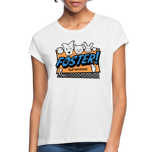 Load image into Gallery viewer, Foster Logo Contoured Relaxed Fit T-Shirt - white