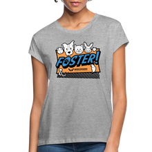 Load image into Gallery viewer, Foster Logo Contoured Relaxed Fit T-Shirt - heather gray